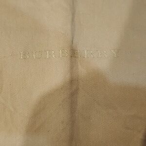 .BURBERRY Dustbag 20" width length 15" very clean inside out